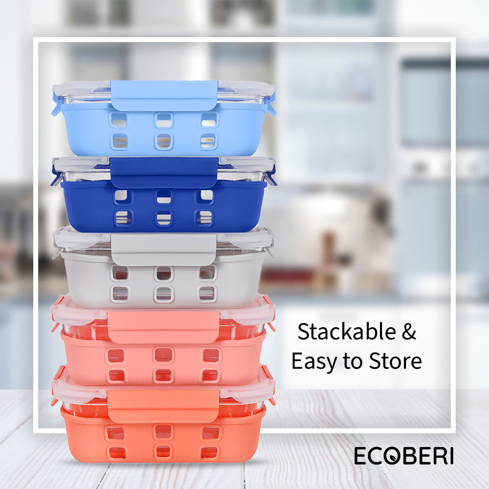 Why Stackable Glass Meal Prep Containers are the Ultimate Storage Solution