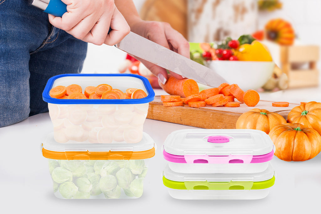 Cook & Store Fall Favorites with Silicone Containers