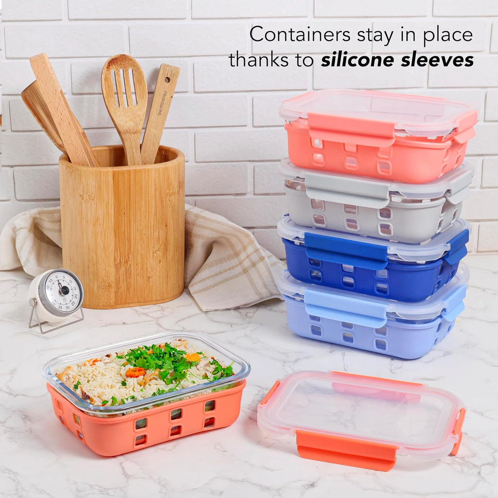 Elevate Your Meal Prep: The Power of Glass Containers with Silicone Sleeves